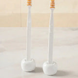 Marble Toothbrush Holder Set of 2 — Best Decorative Stone Holder for Bathroom & Desk
