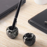 Marble Toothbrush Holders Set  Stone Mini Tooth Brush Holder for Bathroom Decor