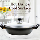 Marble Trivets Stone Trivet Set of 2 for Hot Dishes, Hot Pots and Pans - Modern Pot Holders for Kitchen Countertop Essentials & Dining Table Decor