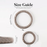 Marble Trivets Stone Trivet Set of 2 for Hot Dishes, Hot Pots and Pans - Modern Pot Holders for Kitchen Countertop Essentials & Dining Table Decor