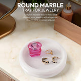 Travertine Jewelry Tray Earring Display & Jewelry Organizer - Decorative Tray Room Décor