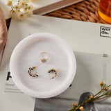Travertine Jewelry Tray Earring Display & Jewelry Organizer - Decorative Tray Room Décor