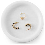 Travertine Jewelry Tray Earring Display & Jewelry Organizer - Decorative Tray Room Décor