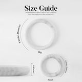 Marble Trivets Stone Trivet Set of 2 for Hot Dishes, Hot Pots and Pans - Modern Pot Holders for Kitchen Countertop Essentials & Dining Table Decor