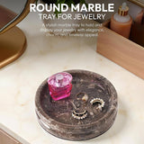 Travertine Jewelry Tray Earring Display & Jewelry Organizer - Decorative Tray Room Décor