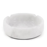 Marble Cigar Ashtray — Natural Stone Ashtray for Cigars, Home Office & Home Bar