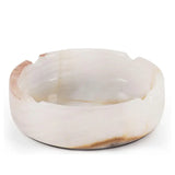 Marble Cigar Ashtray — Natural Stone Ashtray for Cigars, Home Office & Home Bar