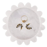 Marble Jewelry Dish — Scalloped Trinket Dish & Ring Dishes in 7 Natural Stone Colors