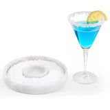 Marble Salt Rimmer — Natural Stone Cocktail Rimmer & Margarita Glass Rimming Dish