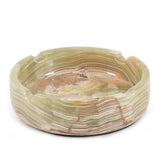 Marble Cigar Ashtray — Natural Stone Ashtray for Cigars, Home Office & Home Bar