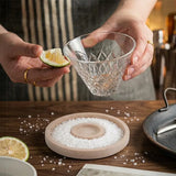 Marble Salt Rimmer — Natural Stone Cocktail Rimmer & Margarita Glass Rimming Dish