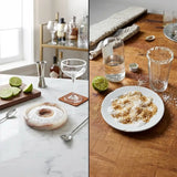 Marble Salt Rimmer — Natural Stone Cocktail Rimmer & Margarita Glass Rimming Dish