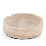 Marble Cigar Ashtray — Natural Stone Ashtray for Cigars, Home Office & Home Bar