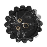 Marble Jewelry Dish — Scalloped Trinket Dish & Ring Dishes in 7 Natural Stone Colors