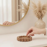 Marble Jewelry Dish — Scalloped Trinket Dish & Ring Dishes in 7 Natural Stone Colors