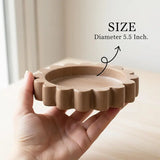 Marble Jewelry Dish — Scalloped Trinket Dish & Ring Dishes in 7 Natural Stone Colors