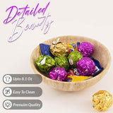 Travertine marble serving bowl benefits