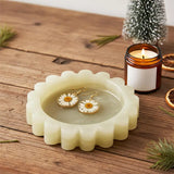 Marble Jewelry Dish — Scalloped Trinket Dish & Ring Dishes in 7 Natural Stone Colors