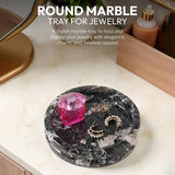 Travertine Jewelry Tray Earring Display & Jewelry Organizer - Decorative Tray Room Décor
