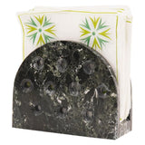 Marble 5" Napkin Holder For Table, Cocktail Napkin Holders, Paper Napkins Holder & Tissue Holder