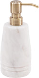 Marble Liquid Soap Dispenser Dish Soap Container for Kitchen Sink - Hand Pump Bottle, Lotion & Foaming Shampoo Dispenser for Bathroom Countertop