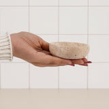 Marble Bowls Set of 3 Small Decorative Mixing Plates and Bowl for Dark Soy Sauce Serving, Storage & Kitchen Essentials - Stone Dishes Sets for Dining Table Decor