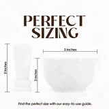 Marble Mortar and Pestle Set 2" For Herb Grinder Mortar, Marble Spice - Mini Crusher Bowl