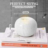 Marble Tealight Candles White Holder Handmade White Votive Candle Holders