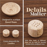 Travertine Incense Stick Holder - Palo Santo Holder, Incense Holder Stone,