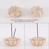 Travertine Incense Stick Holder - Palo Santo Holder, Incense Holder Stone,