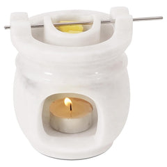 Marble Oil Burner For Room & Home Décor - Wax Warmer Home Fragrance