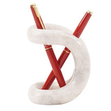 Travertine Pen Holder For School, Office & Desk Accessories
