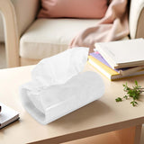 Marble Tissue Box Cover  Rectangle Stone Holder for Facial Tissues and Paper Napkin - Decorative Countertop Organizer for Bathroom, Office, Aesthetic Room & Home Decor