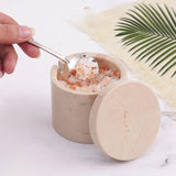 Decorative verona marble salt and pepper container for table use
